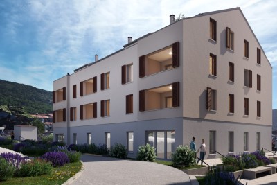 CRES ISLAND, TOWN OF CRES – 1 Bedroom + Living Room, Premium New Development in the Strict City Center, 50 m from the Sea