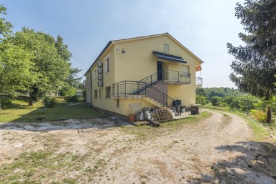 House on a large plot.