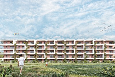 Umag, novi stan s garažom i dvije terase – ukupno 80,43 m² korisne površine