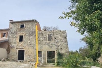 Istriana casa in pietra con vista mare – Buja