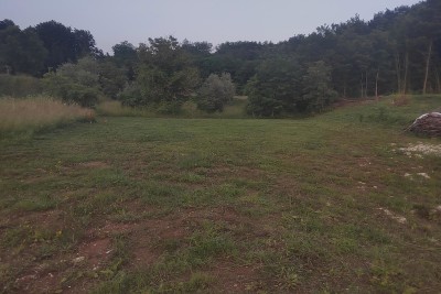 Građevinsko zemljište s idejnim projektom, 1818 m², općina Pićan