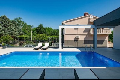 A detached modern house