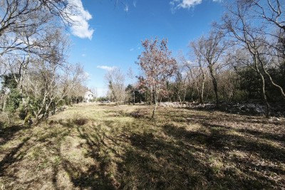 Buje – Building land 1,086 m² with a sea view