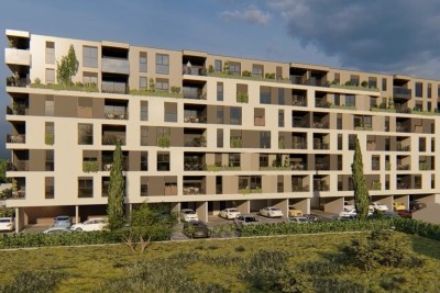 Pula! Edificio residenziale moderno con ascensore, vicino al centro.
