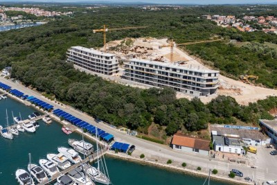 Prodaja modernih stanova u ekskluzivnoj zgradi sa pogledom na Marinu, Pula!