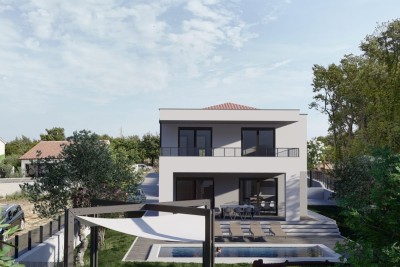 GALIŽANA - Prodaja moderne kuće s bazenom, jacuzzijem i pogledom ma more!