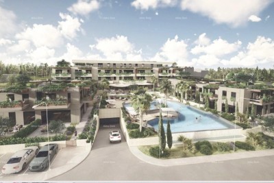 Apartments for sale in a new commercial and residential project, Poreč