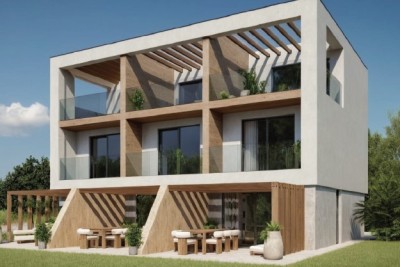 Medulin, Modern Three-Story Apartment with Sea View, A2