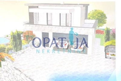 Matulji-građevinsko zemljište blizu centra 672 m2