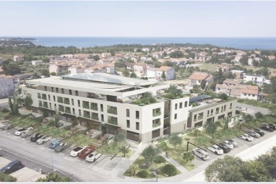 Apartments for sale in a new commercial-residential project, Poreč