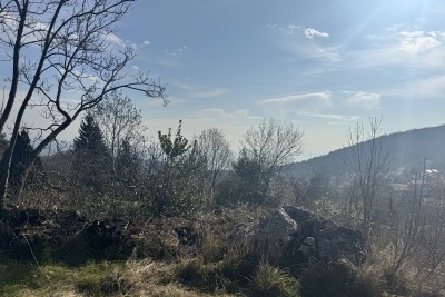 Matulji, Rukavac - Construction plot with a sea view