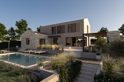 A modern villa with swimming pool and wellness near Vrsar!