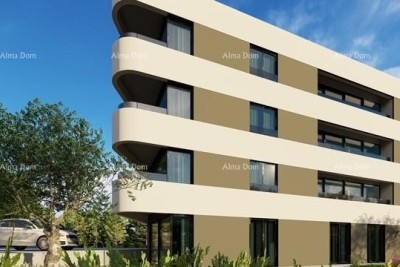 New Construction! Apartment, 70 m², with a sea view and two parking spaces, Tar!