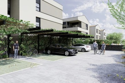Sale of apartments in modern new construction with a pool, near Fažana!