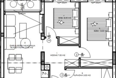 Verkauf - Wohnung in neuem Wohnprojekt, Pula, Veli Vrh!
