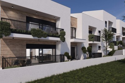 ŽMINJ – family apartment on the ground floor in a quiet environment (Apartment C)