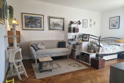 Rijeka, Podmurvice – 1-Zimmer-wohnung mit meerblick