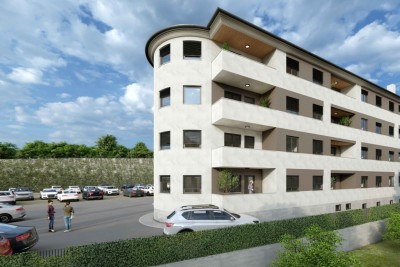 Appartamenti in vendita in un nuovo complesso residenziale in costruzione, vicino al tribunale, Pola!