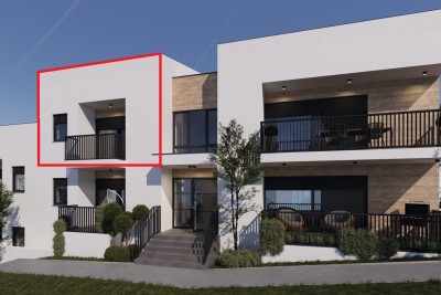 ŽMINJ - moderno appartamento al primo piano con terrazza (Appartamento F)