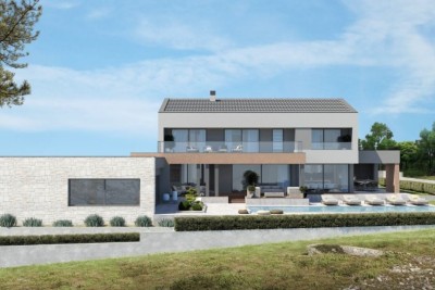 SVETI MARTIN, TERRENO EDILIZIO DI 1.031 m² CON PERMESSO EDILIZIO