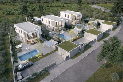 POMER - Prodaja građevinskog zemljišta blizu mora / projekt za premium vile