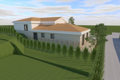 Prodaja gradbene parcele s projektom, BIBIĆI!!