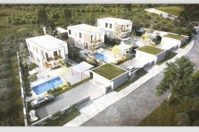 Building land for sale in an attractive location, near the sea, Pomer