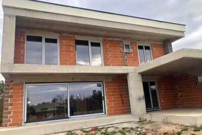 Rau Bau Villa under construction for sale, Labin