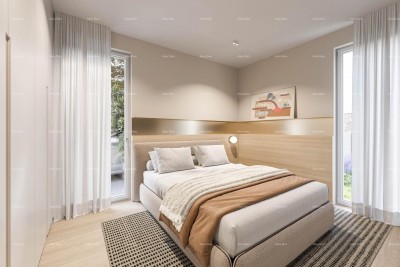 Prodaja apartmana u novogradnji s dva parkirna mjesta, 5 minuta od plaže, Umag! A21
