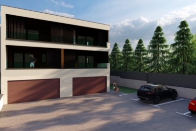PULA, NEW BUILDING, APARTMENT 80.7 m² WITH TERRACE AND PARKING SPACE