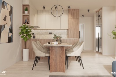Tar – exclusive, 1 bedroom + living room, new build