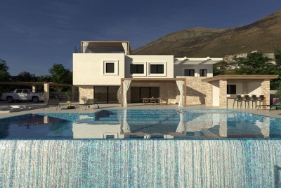 Una bellissima e lussuosa villa con piscina vicino a Dignano!