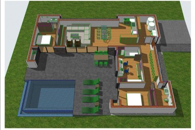 Projekt für eine Neubauvilla in Medulin!