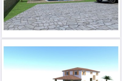 Vicino a Barbana! Terreno con progetto per una casa!
