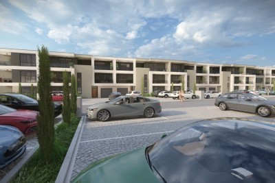 Prodaja-novogradnja! Stan z dvema spalnicama in dvema parkirnima mestoma, Pula, Valdebek!