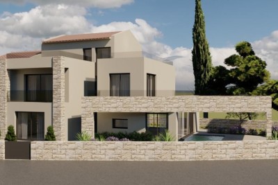 Vižinada, Na prodaj je građevinsko zemljište s pravomoćnom građevinskom dozvolom