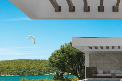 Luxury Duplex Villa in Mediterranean Style with Pool and Elevator. Sea View! Medulin!