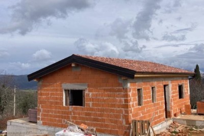 House under construction for sale, central Istria, near Motovun