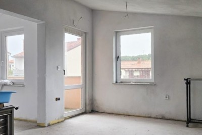 Pula – Busoler, Verkauf einer Wohnung im Rohbauzustand