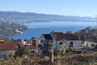 Matulji – samostojeća kuća s pogledom na more– niski rohbau