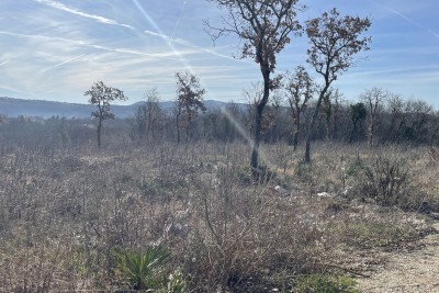 Labin, građevinsko zemljište u mirnom okruženju, u blizini grada