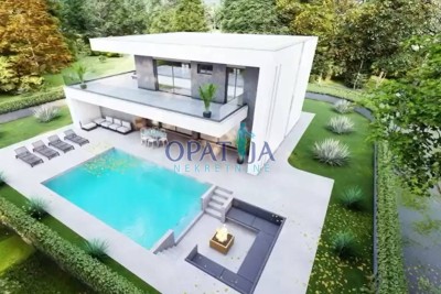 Murvica – Plot with building permit for a villa