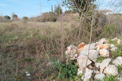 Labin, okolica, građevinski teren sa panoramskim pogledom