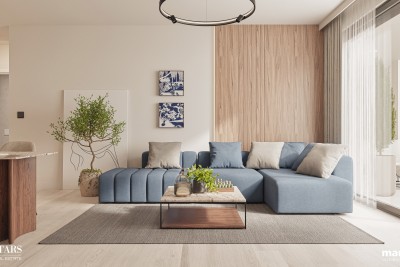 Tar – exclusive, 2 bedroom + living room, new build