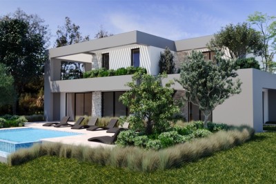 Project for a new build villa in Medulin!