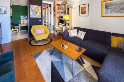 Pula, Veruda, möblierte Wohnung mit Panoramablick