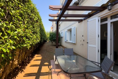 We are selling an apartment with a garden in a great location, Pula