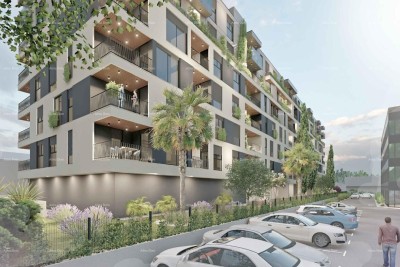 Pula! Večstanovanjska, moderna zgrad s dvigalom. Stan s parkirnim mestom in shrambo. S52