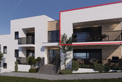 ŽMINJ - moderno appartamento al primo piano con terrazza (Appartamento E)