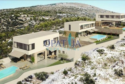 Seget Donji, Ekskluzivna Villa Top Sea View, 500 m do mora